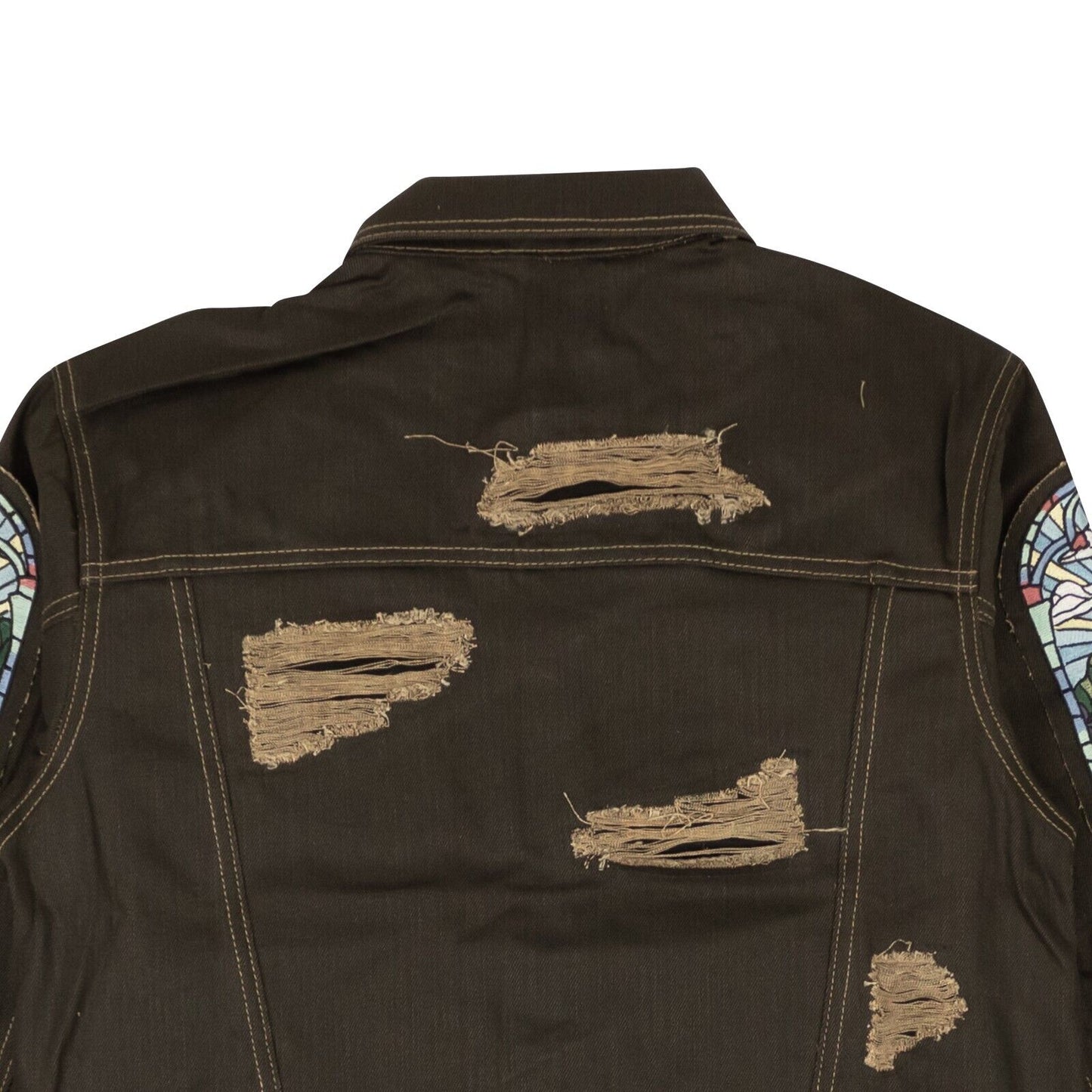 Who Decides War X Barriers Ny Monument Denim Jacket - Coal