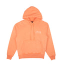 Peach Cotton Dyed Design Logo Sweatshirt