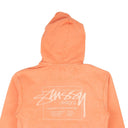 Peach Cotton Dyed Design Logo Sweatshirt