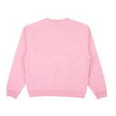 Pink Cotton Stock Logo Crewneck Sweatshirt
