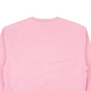 Pink Cotton Stock Logo Crewneck Sweatshirt