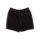 Black Cotton Ripstop Mountain Loose Shorts