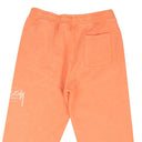 Orange Cotton Dyed Design Jogger Sweatpants