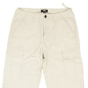 Stone Grey Cotton Ripstop Surplus Cargo Pants