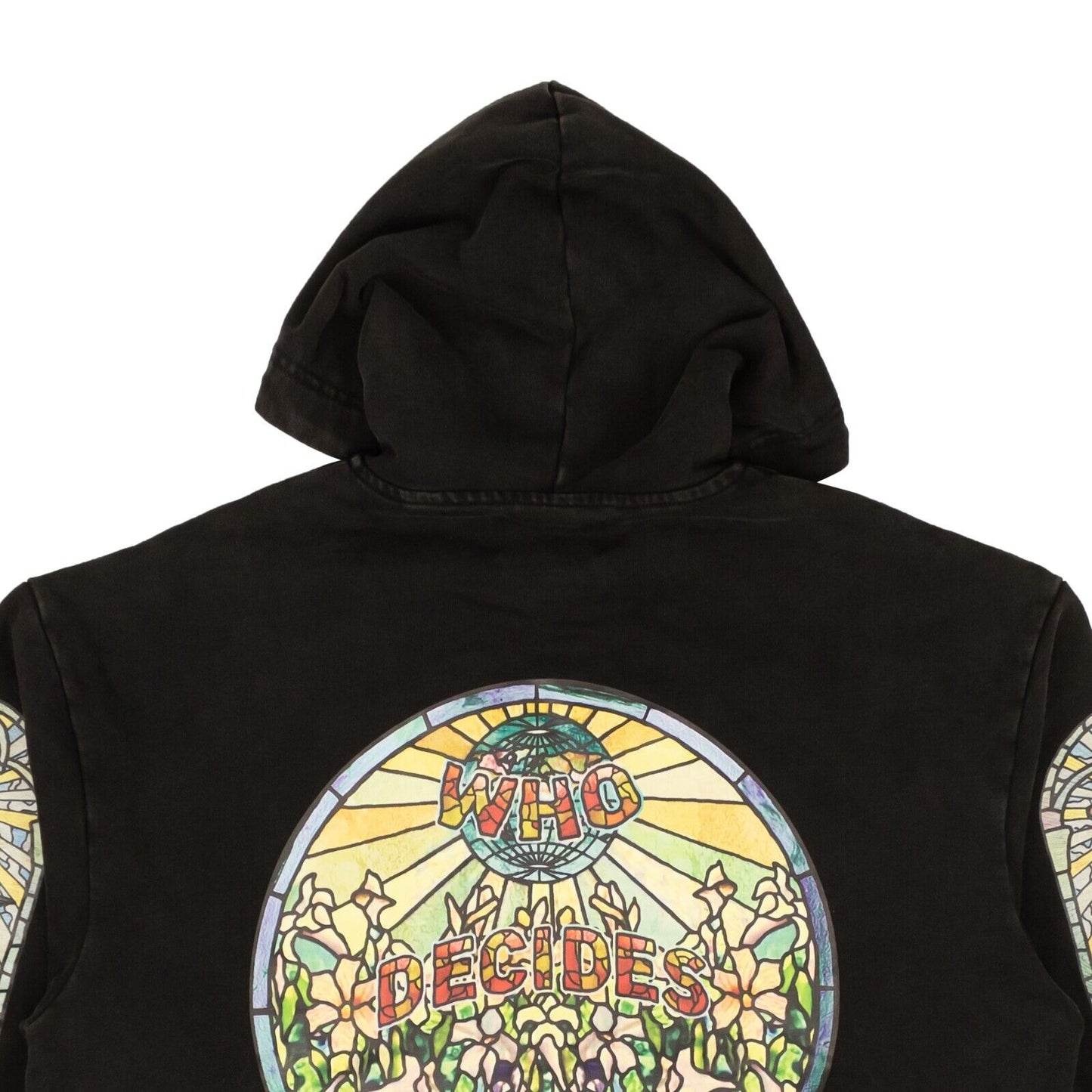 Black Coal Cotton The Door Hoodie