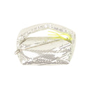 Silver Pump Disco Pouch