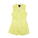 Jordan Heatwave Flightsuit Romper - Limelight