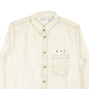 Off-White C/O Virgil Abloh Marker Denim Shirt - Dirty White/Red