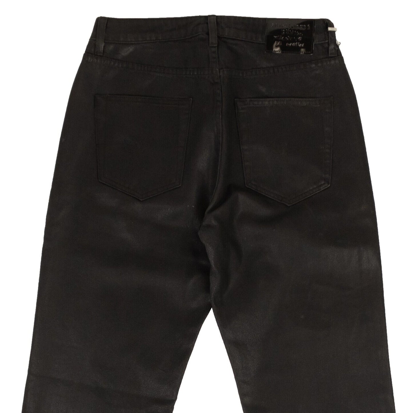 Saintwoods Coated Denim Jeans - Black