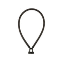 Ambush Bike Lock Leather Necklace - Black