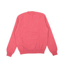 Comme Des Garçons Play Double Red Heart Knit Sweater - Pink
