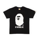 Black And White Bicolor Big Ape Head T-Shirt
