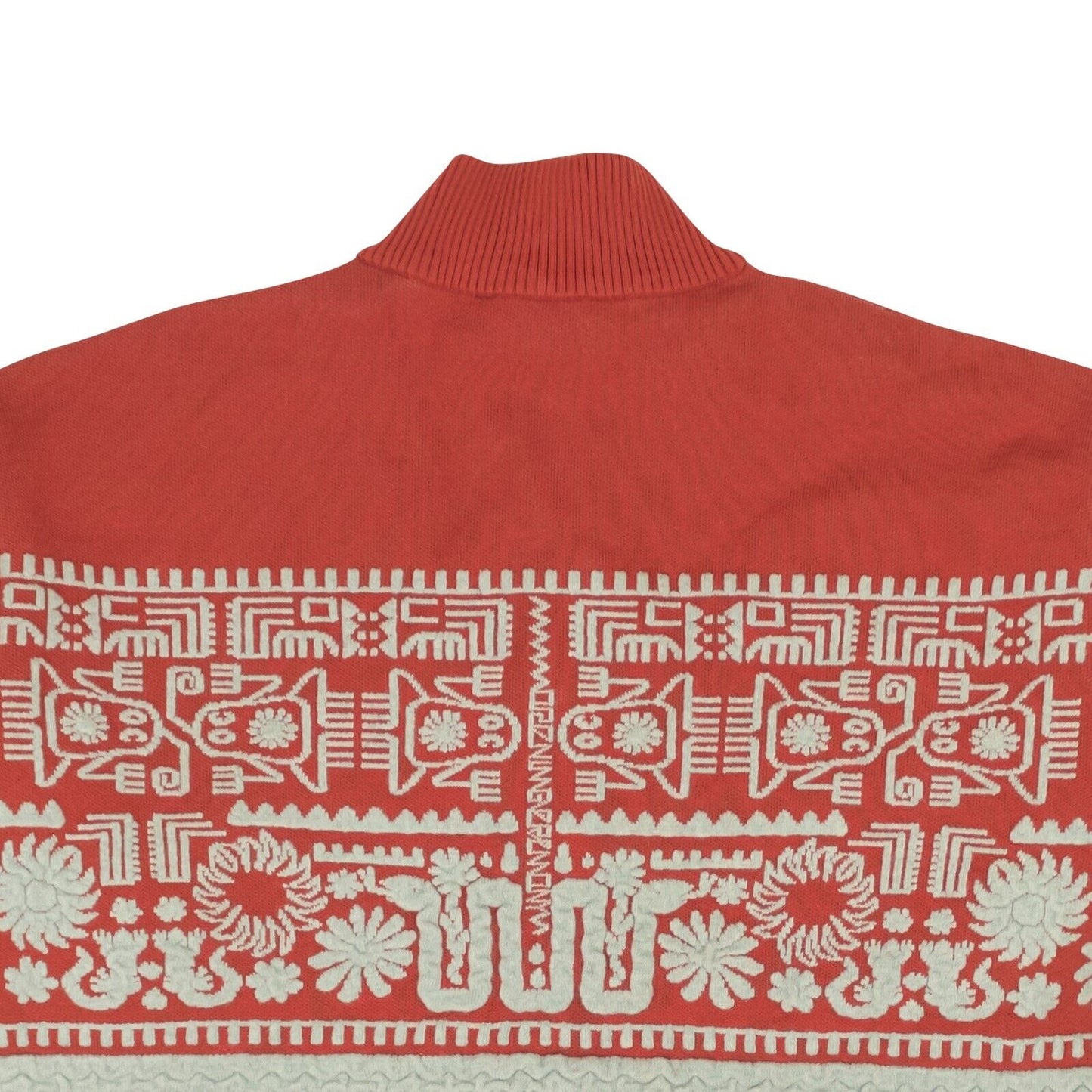 Opening Ceremony Jacquard Aztec Sweater - Rust