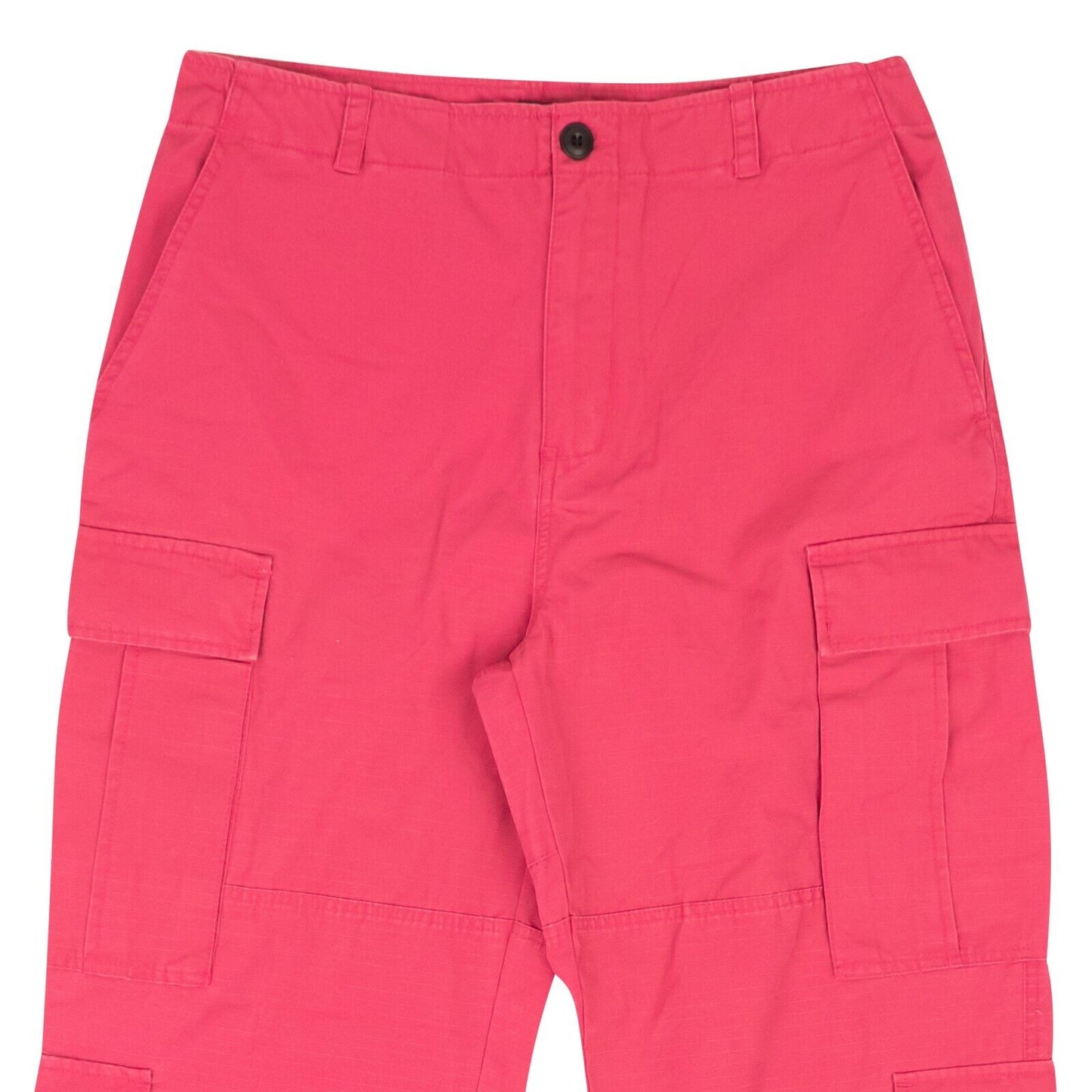 Stussy Magenta Cotton Ripstop Surplus Cargo Pants - Pink