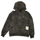 x J Balvin Black Cotton Fleece Logo Hoodie