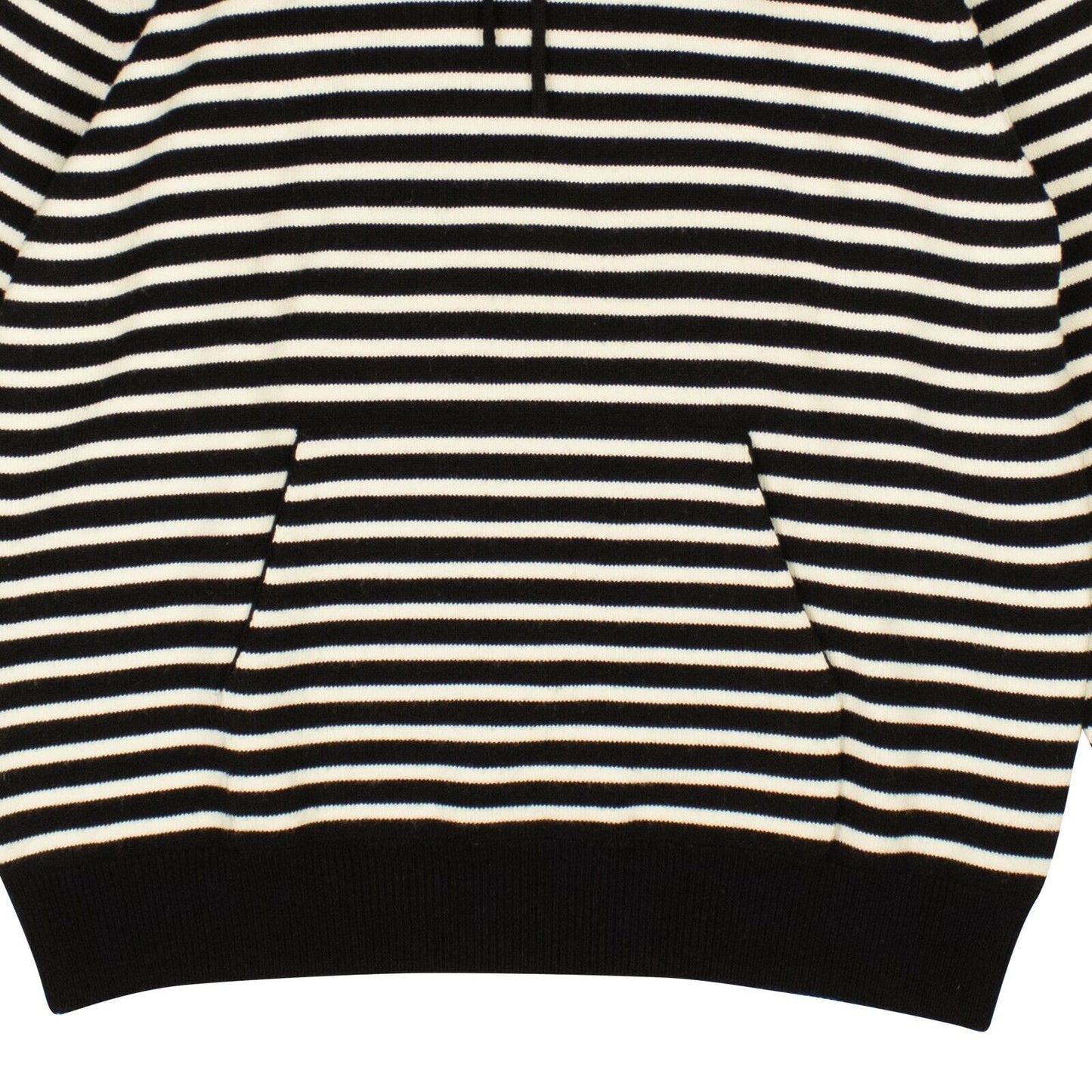 Celine Wool Striped Sweatshirt - Black/White