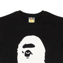 Black And White Bicolor Big Ape Head T-Shirt