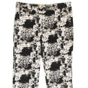 Comme Des Garcons Cotton Floral Pants - Black/White