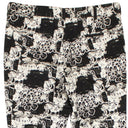 Comme Des Garcons Cotton Floral Pants - Black/White