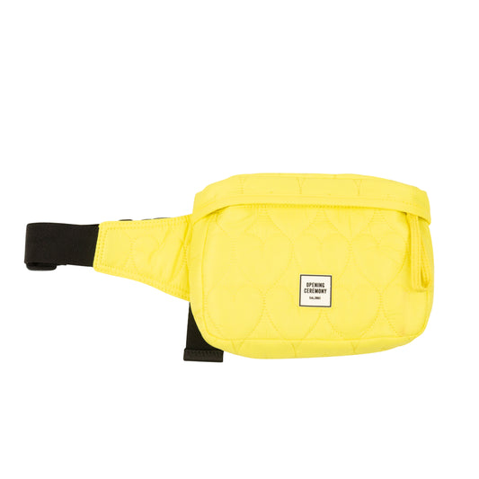 Opening Ceremony Quilted Fannypack - Yellow
