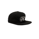 Embroidered No Plastic N Hat - Black