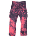 Fuchsia Tie Dye Cargo Pants