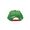 Green & Red Star Mesh Cap