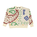 BANDANA CREW MULTICOLORED SWEATER