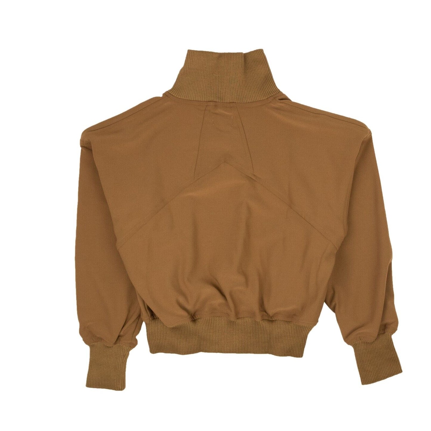 Brown Cotton Logo Brentwood Track Jacket