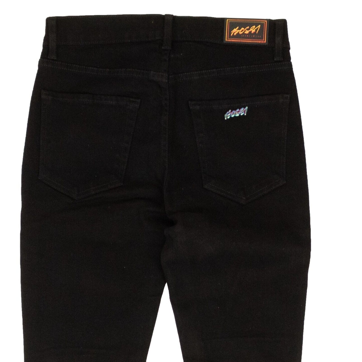 Bossi 3D Washed Jeans - Black