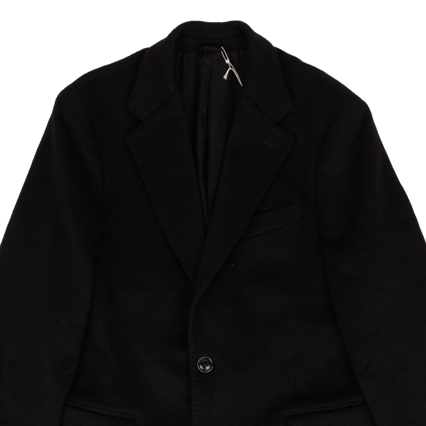 Raf Simons Wool Senior Coat - Black