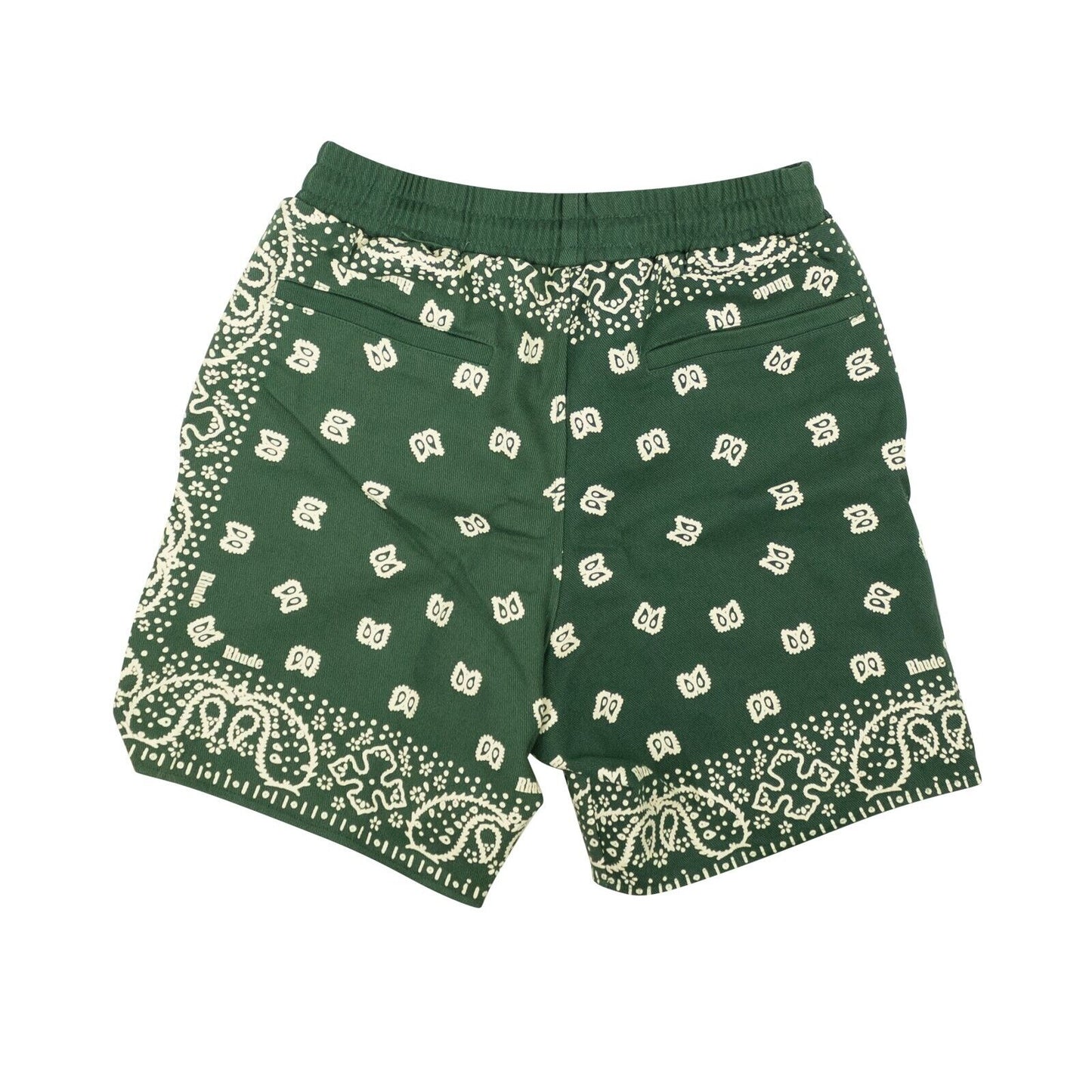 Rhude Bandana Print Short - Forest