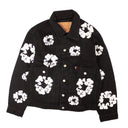Black 2 All Over Denim Type-2 Jacket
