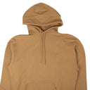 Women's Oat Brown Alphabet Logo Hoodie