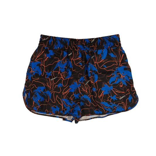 Marcelo Burlon County Flowers Boxer Shorts - Black/Blue