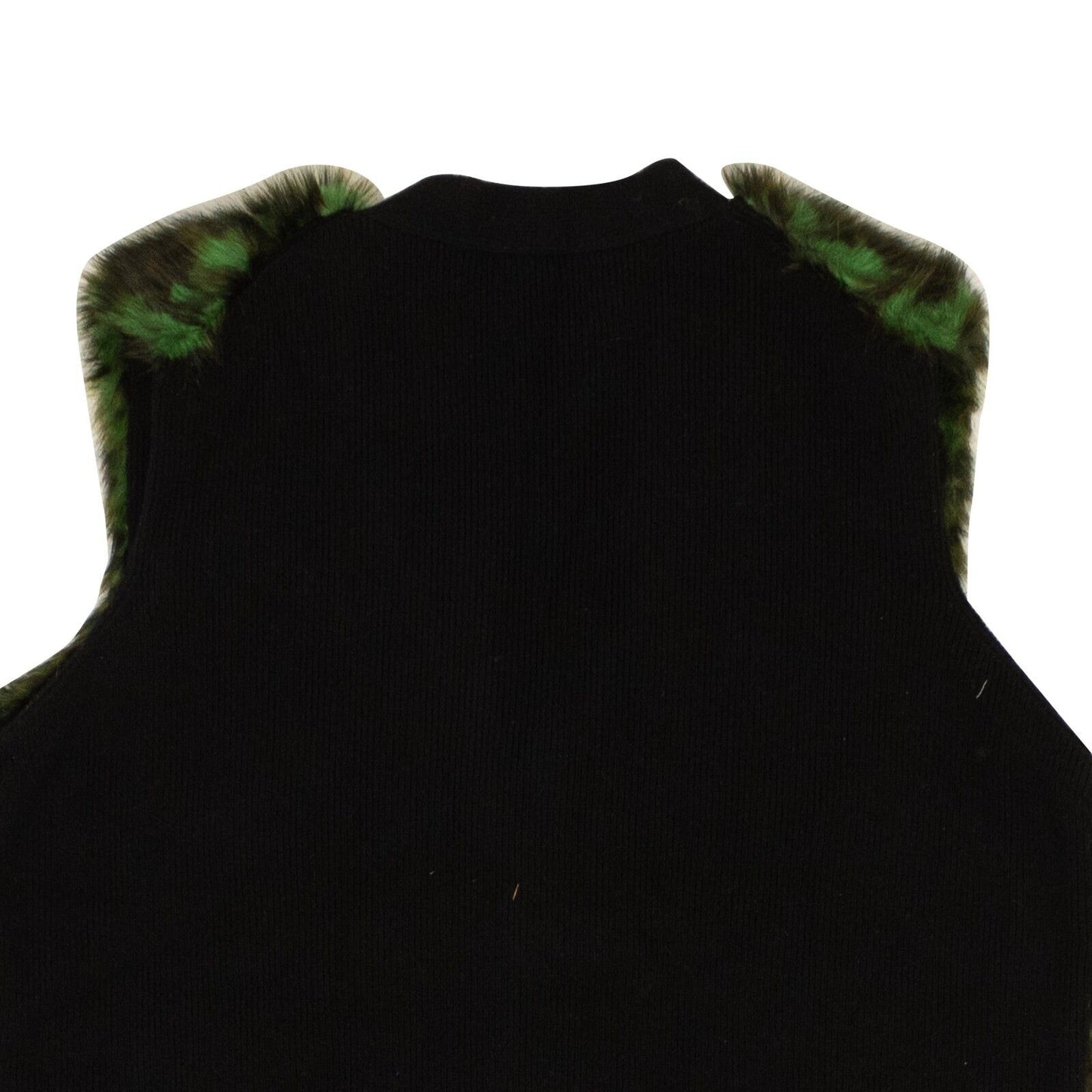 Opening Ceremony Leopard Faux Fur Vest - Multi