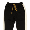 Black Rayon Boys Traxedo Joggers Pants