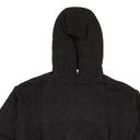 Rhude Cotton Laze Pullover Hoodie Sweatshirt - Black