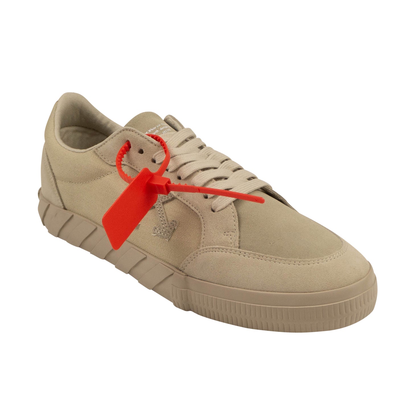 Beige Vulcanized Low Sneaker