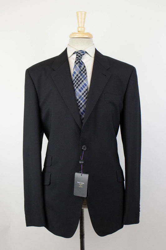 Paul Smith The Byard Wool Blend Button Blazer - Black