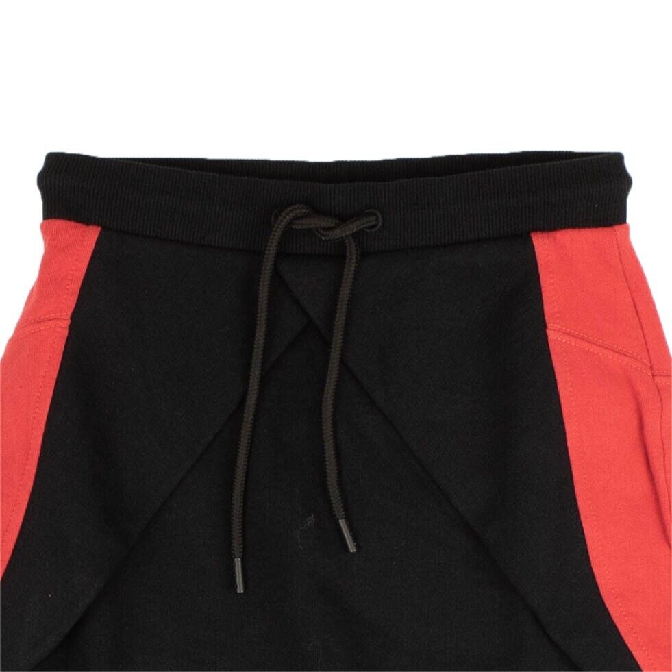 Marcelo Burlon Block Color Skirt - Black/Red