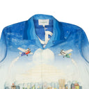 Multi Casa Cafe Long Sleeve Cuban Collar Shirt