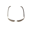 Cartier Rectangle Buffalo Horn Sunglasses - Gray/Silver