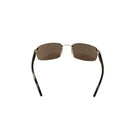 Cartier Rectangle Buffalo Horn Sunglasses - Gray/Silver
