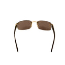 Cartier Rectangle Buffalohorn Sunglasses - Gold