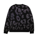 Marcelo Burlon Leopard Sweater - Dark Gray/Black