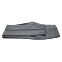 Steel Grey Silk Single Breasted Suit 8R