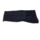 Navy And White Wool Double-Breasted Suit 8R