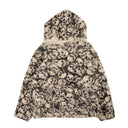 x ERL Printed Black & White Fleece Hoodie