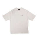 White Logo Cotton T-Shirt